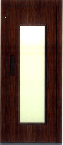 Полуавтоматична асаньорна врата
